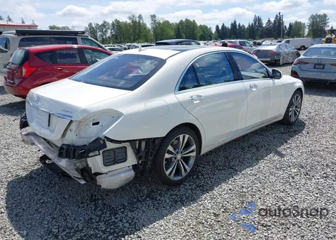 2016 Mercedes-Benz S 550 4Matic z USA, uszkodzony, nr VIN WDDUG8FB2GA226166